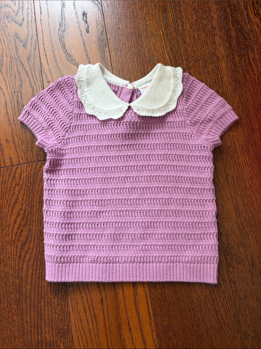 Gymboree crochet top